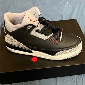 Jordan 3 Black Cement